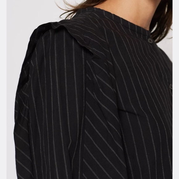 5/$20 Joie prairie pinstripe dress - Picture 3 of 7